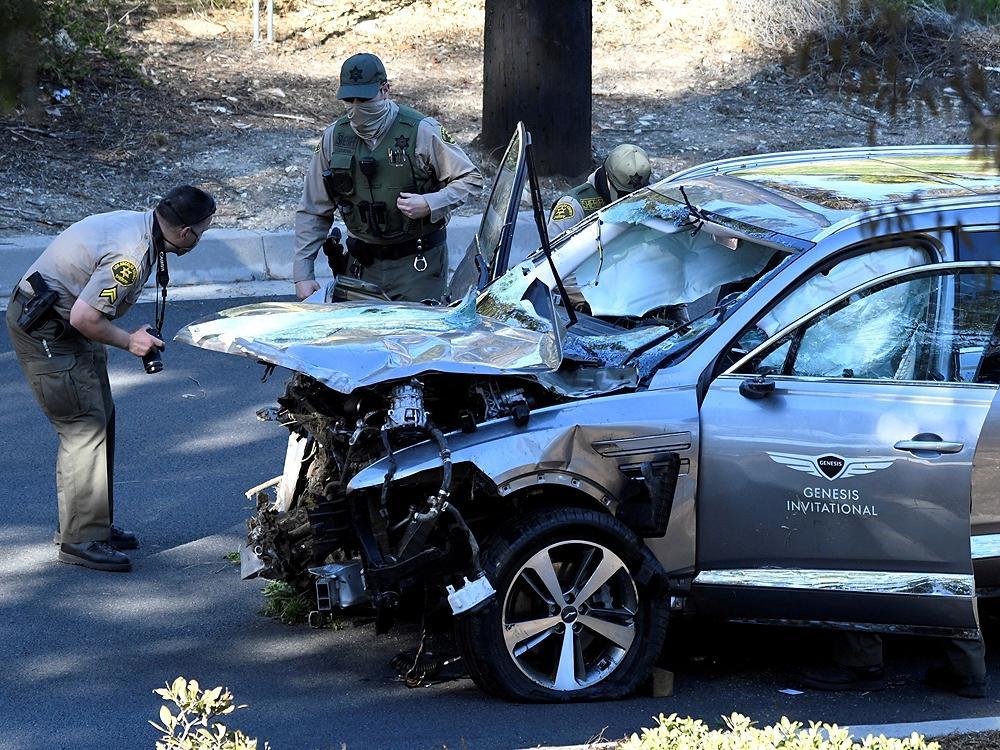 Tiger Woods didn't brake before crashing SUV Investigators