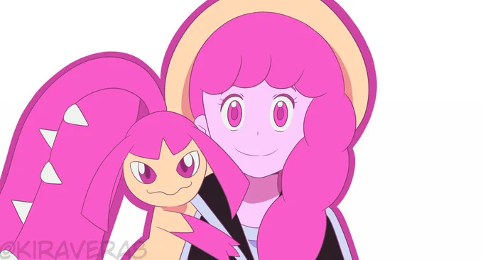 wanted to do an anipoke redraw based on Pokémon Journeys opening 3! 

Kira, Mana and Luna version! 
