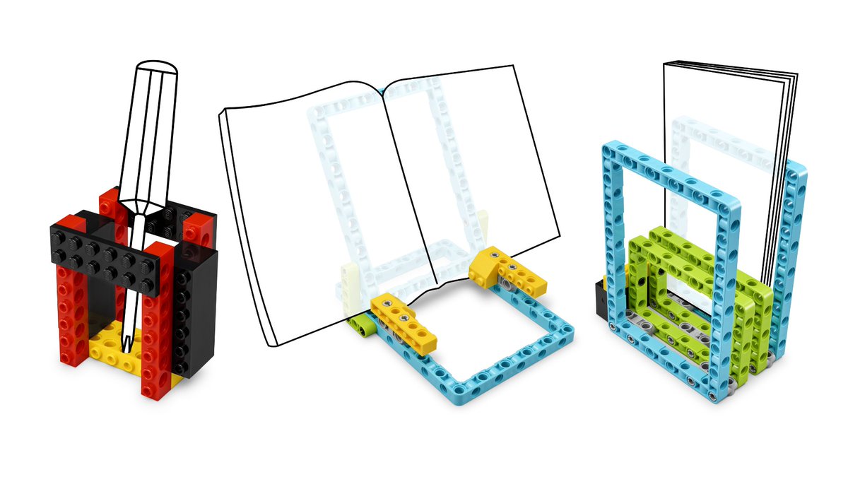 LEGO_Education's tweet photo. Can your students use the design engineering process in order to invent a desktop helper? Throughout this lesson, students will use the 5e model as they prototype and test their design: https://t.co/S61WqbGISQ https://t.co/3iLGfEqRHa