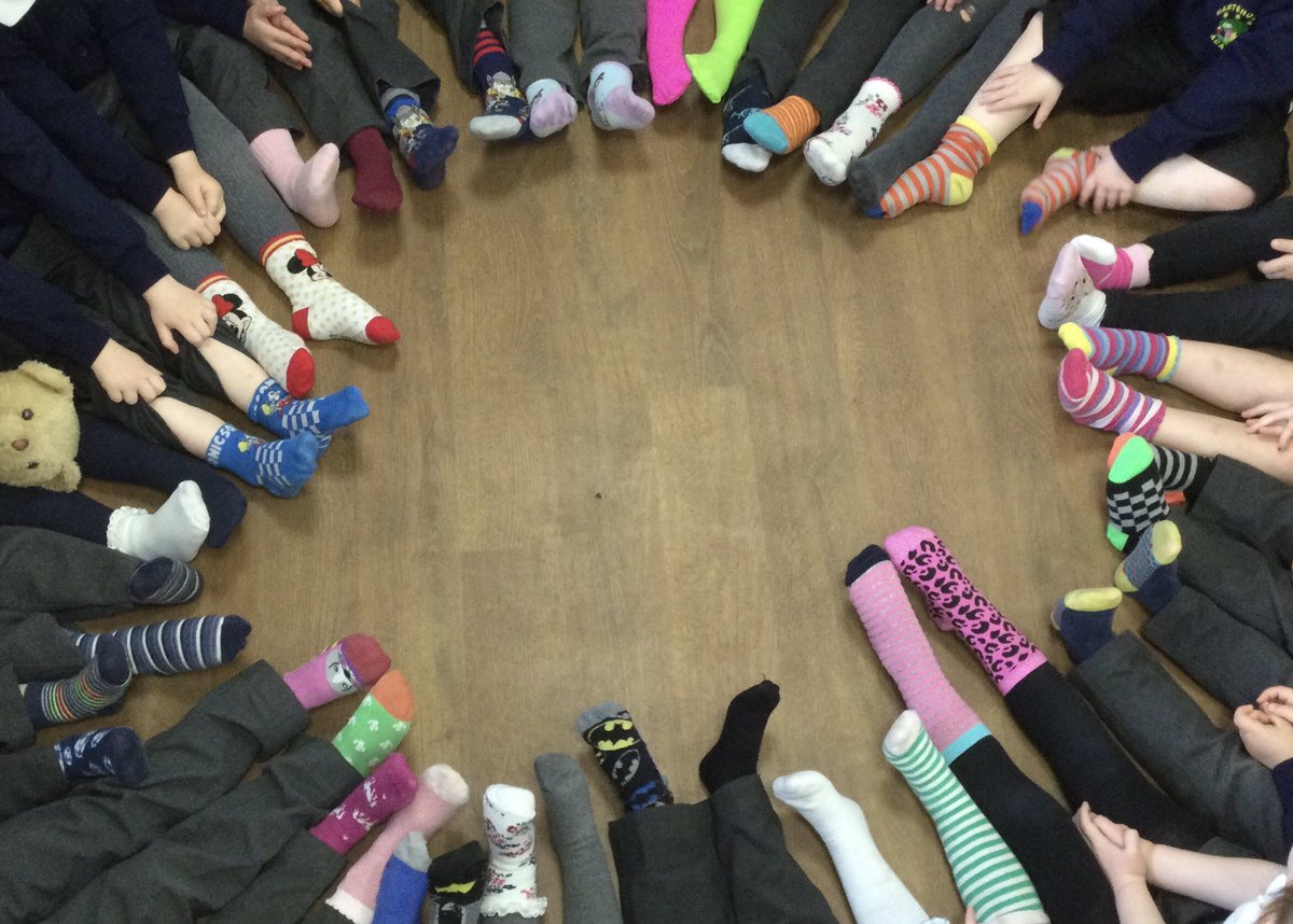 Nursery <a href="/hartsholmeacad/">Hartsholme Academy</a> are celebrating #WorldDownSyndromeDay #WDSD2021 #LotsOfSocks