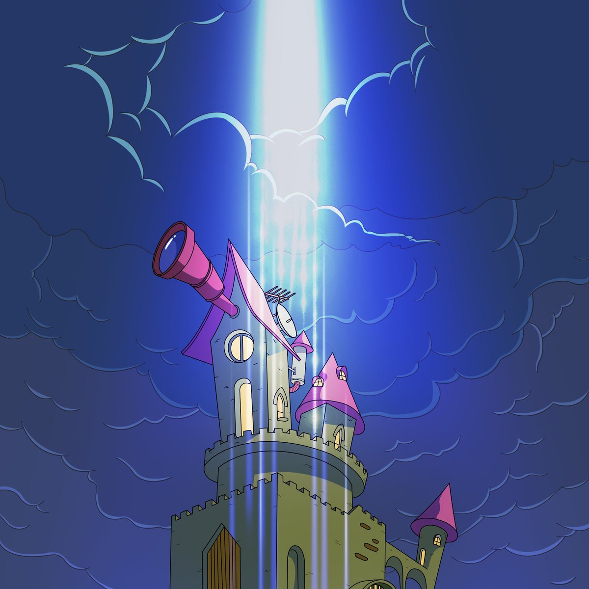 GLEEZ's tweet photo. [#GLEEZ] 
Light from heaven✨

#GHOST9 #고스트나인 #MAROO
#글리즈 #캐릭터 #애니메이션
#cartoon #animation #character https://t.co/N5FhqFjFW2