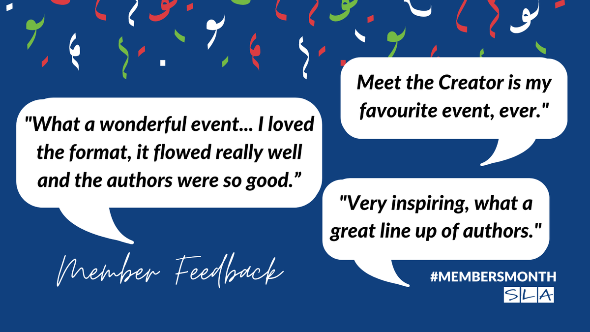 uksla's tweet photo. Our #MeetTheCreator events give you the chance to hear from talented children's authors and illustrators each month π
They're also one of many popular events that members can attend for FREE! Learn more about joining us and what we offer: https://t.co/0RLwluPEqg #MembersMonth https://t.co/XG0lqn0mMJ