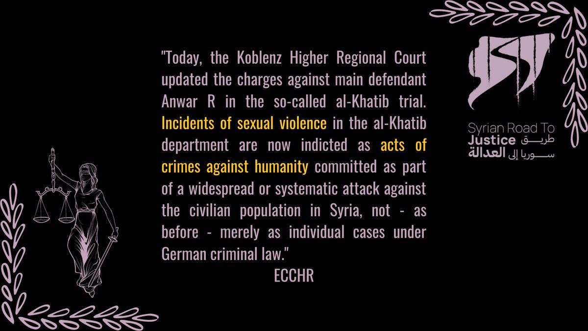 Syrian Road to Justice tweet media