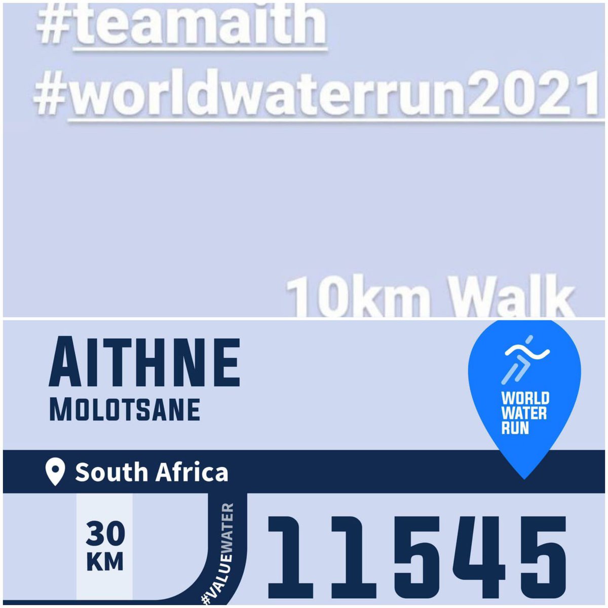 aithne_m's tweet image. A tough week for me this week. Our contribution to #teamath yesterday had to be a walk. I hated every minute of this 10km walk because I’d rather run 10km than walk even 2. It’s always worth it though. Thank you @minaguli for the #worldwaterrun initiative.
