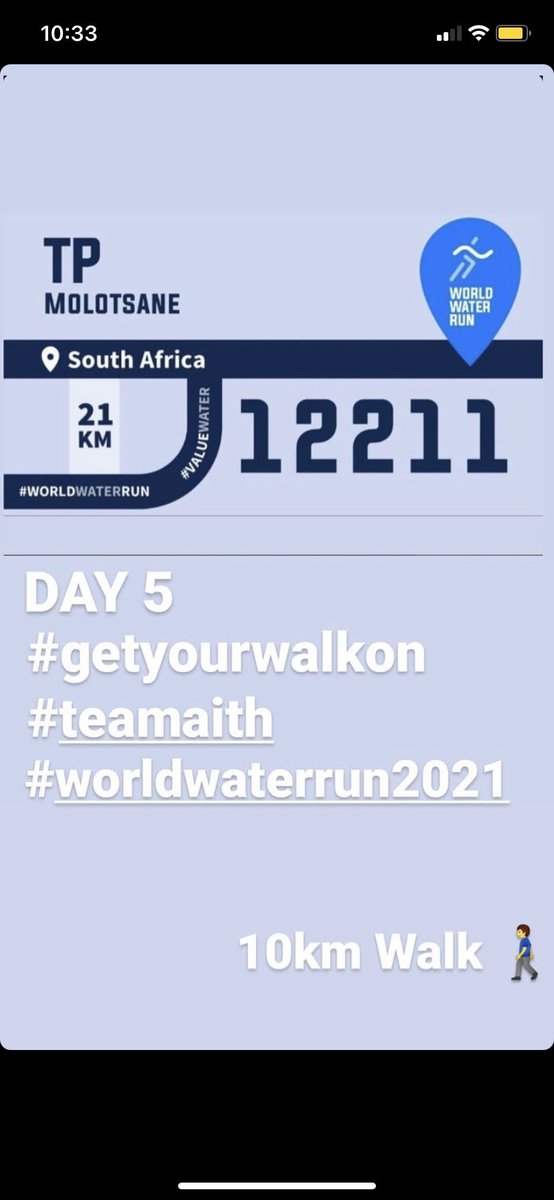 aithne_m's tweet image. A tough week for me this week. Our contribution to #teamath yesterday had to be a walk. I hated every minute of this 10km walk because I’d rather run 10km than walk even 2. It’s always worth it though. Thank you @minaguli for the #worldwaterrun initiative.