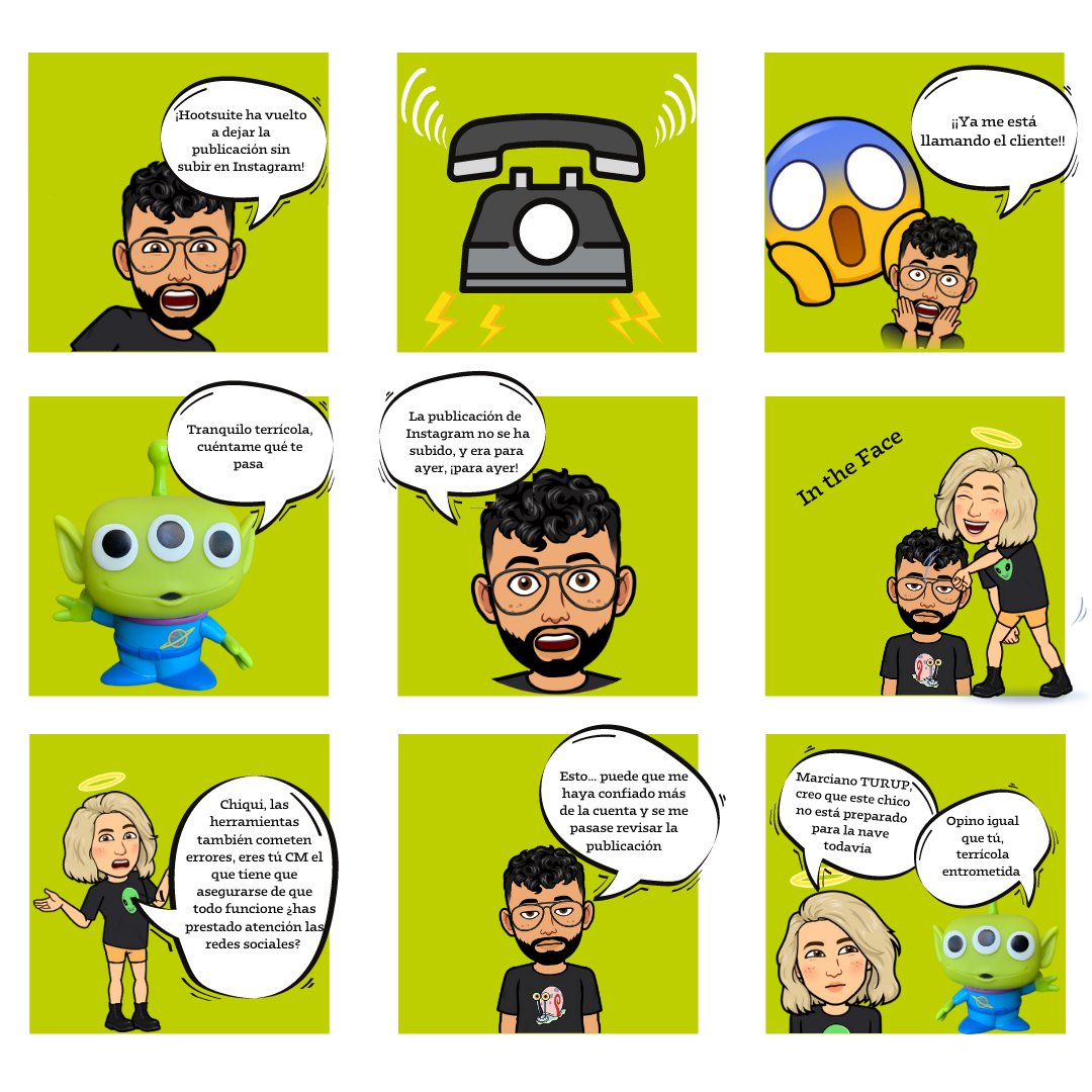 marcianoturup's tweet photo. Un buen Community Manager está atento a todo 24/7. Las herramientas nos ayudan a gestionar, controlar y monitorizar las redes de nuestros clientes, pero no hacen el trabajo por nosotros.
·
·
·
·
#Turup #Marketing #SEO #MarketingSevilla https://t.co/Apy667tTnx