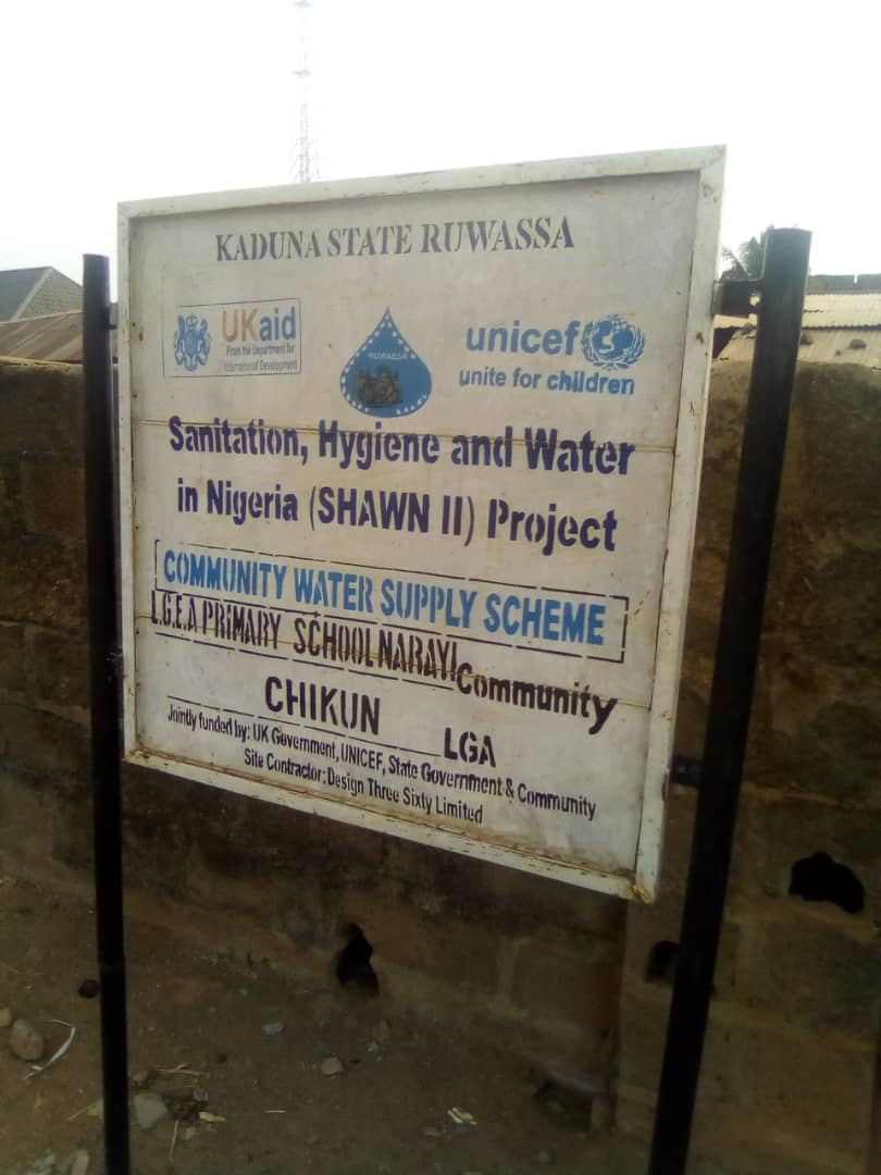 SDGsInitiative's tweet photo. In commemoration of the 2021 World Water Day. We call the attention of  relevant authorities to look into this borehole which no longer pump water for school children in LGEA Primary School, Narayi community of Chikun LGA, Kaduna state. Verily, WASH facilities accelerate SDG 4. https://t.co/aeijgMsjnr