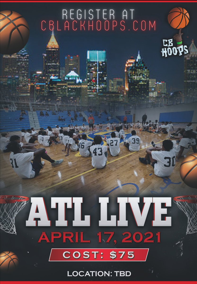 CoachCBlack's tweet photo. #ATLLive ๐ Showcase
Registration is Live: https://t.co/vJ7tVPuAje
Only taking 100 spots ๐ฅ
"ATL Live" Individual Showcase
Open to Juco Sophs & Freshman
Transfers
Prep & Post Grad Prospects
HS Avialables
All HS Players
#D-Free https://t.co/ucY4WdxH6r