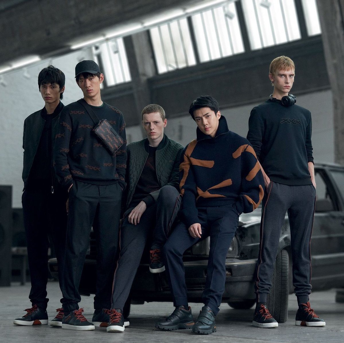 goshrene's tweet photo. Look how Sehun standout in this photoshoot 😯 https://t.co/or4PMV1ojQ