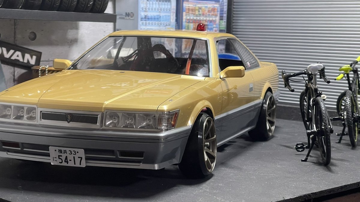 Rocket Xl10x 港303号w Rc Drift ラジコン ドリフト Nissan F31 レパード あぶない刑事 あぶ刑事