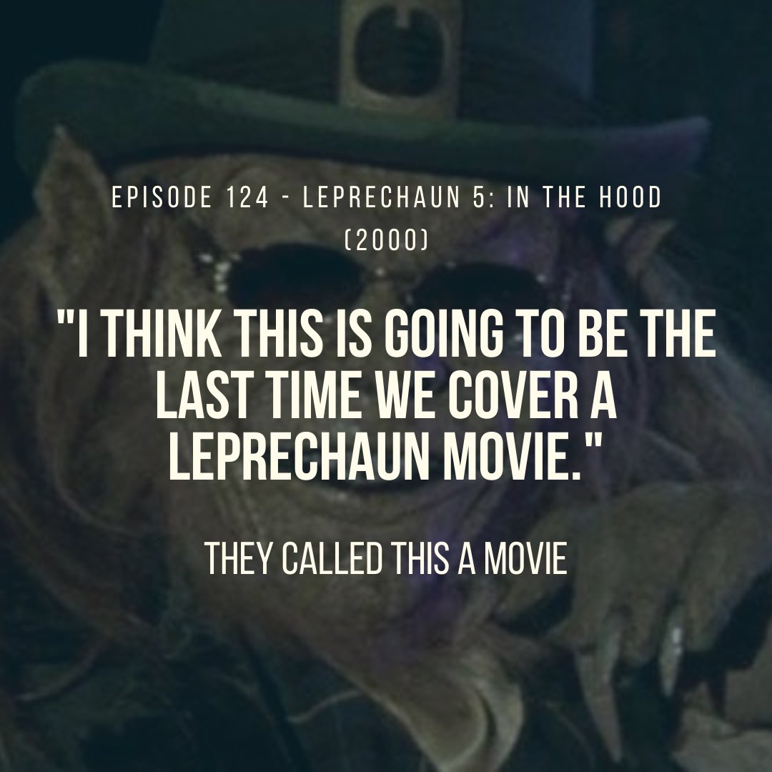 Don’t miss our latest episode of #TheyCalledThisaMovie, as Ice T battles Warwick Davis in #LeprechaunIntheHood. 

MUSIC: <a href="/dKatMusic/">dKat Productions</a> 

PROMOS:
@ODParlayHour 
<a href="/FromAfarPodcast/">From Afar Podcast | Is ready for a pizza</a> 

<a href="/GeekVibesNation/">Geek Vibes Nation</a> #PodernFamily #MoviePodSquad #PodNation #FilmTwitter 

spreaker.com/episode/439424…