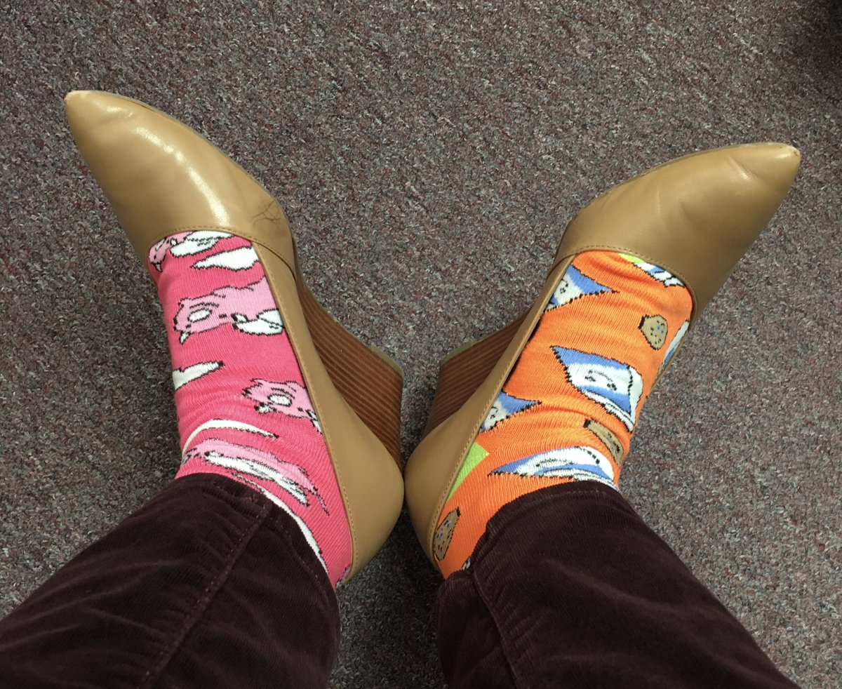 CCJ_CCJ's tweet photo. Did you rock your socks today?! #RockYourSocks https://t.co/6aKPD3Uoby