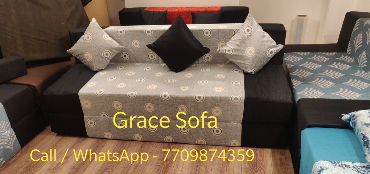GraceSofas's tweet photo. Pls msg your Whtsap num for sofa pic
    
-Price Starts 4m 5999/- diff size of the sofa/bed
-2.5x6 ,3x6 ,4x6 ,5x6 ,6x6 - Sizes

#Mumbai #sofa #sofabed #sofacumbed #foldingsofabed #coverwashable

-Cover removable washable
- No Wood

https://t.co/AFcigRqLNx

https://t.co/0d3sr95bEp https://t.co/lfOnOi1pFR