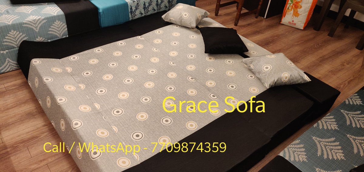 GraceSofas's tweet photo. Pls msg your Whtsap num for sofa pic
    
-Price Starts 4m 5999/- diff size of the sofa/bed
-2.5x6 ,3x6 ,4x6 ,5x6 ,6x6 - Sizes

#Mumbai #sofa #sofabed #sofacumbed #foldingsofabed #coverwashable

-Cover removable washable
- No Wood

https://t.co/AFcigRqLNx

https://t.co/0d3sr95bEp https://t.co/lfOnOi1pFR