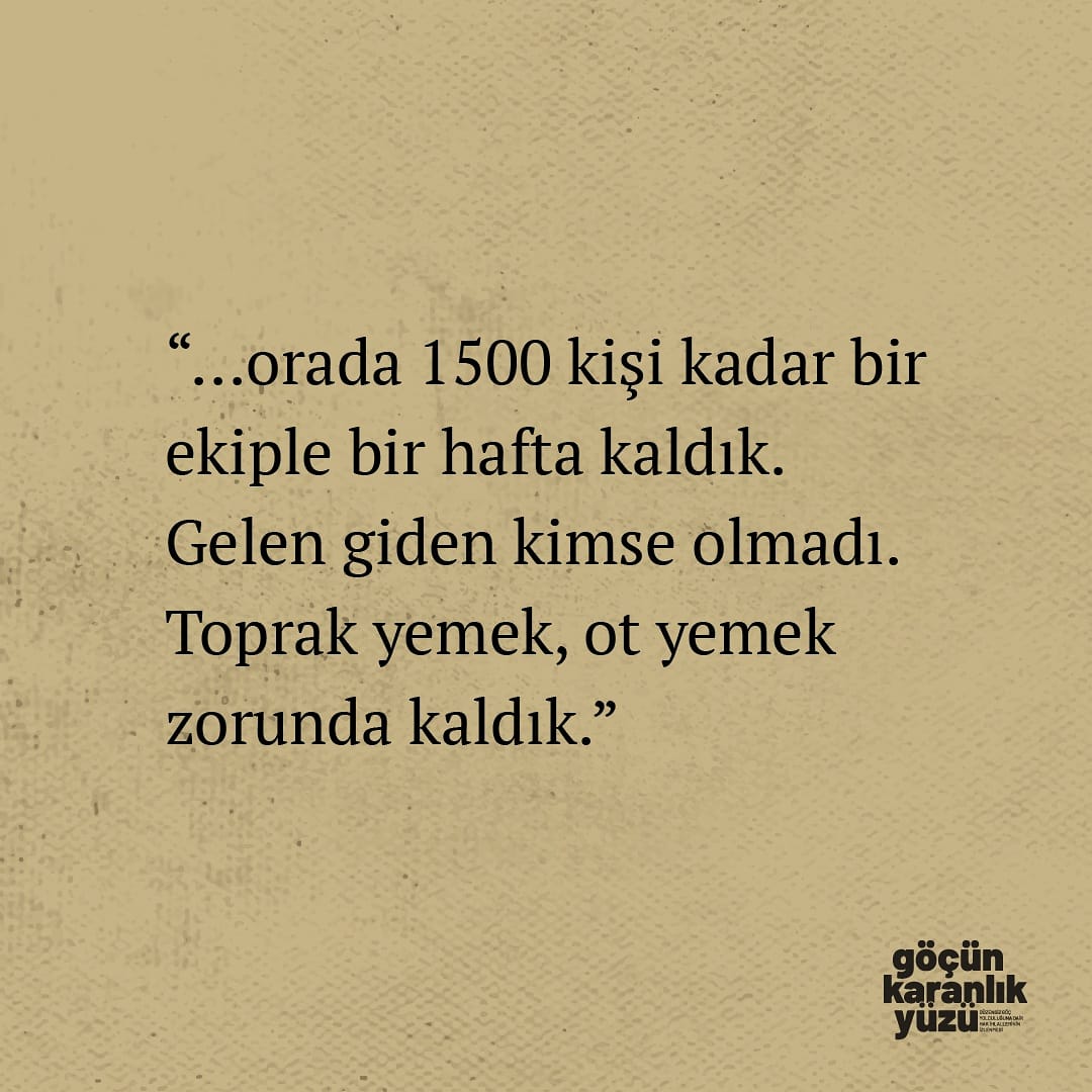 IvaHaged's tweet photo. Gerçekleştirdiğimiz izleme çalışmasında katılımcılar haftalarca süren yol boyu yaşadıkları hak ihlallerini aktardılar.
@etkiniz 
#duzensizgoc #göçünkaranlıkyüzü #thedarksideofirregularmigration #ivahaged #etkiniz #insanhaklarıizleme #göçmenhakları #göçmenhaklarıizleme https://t.co/Dg5moVJlBU