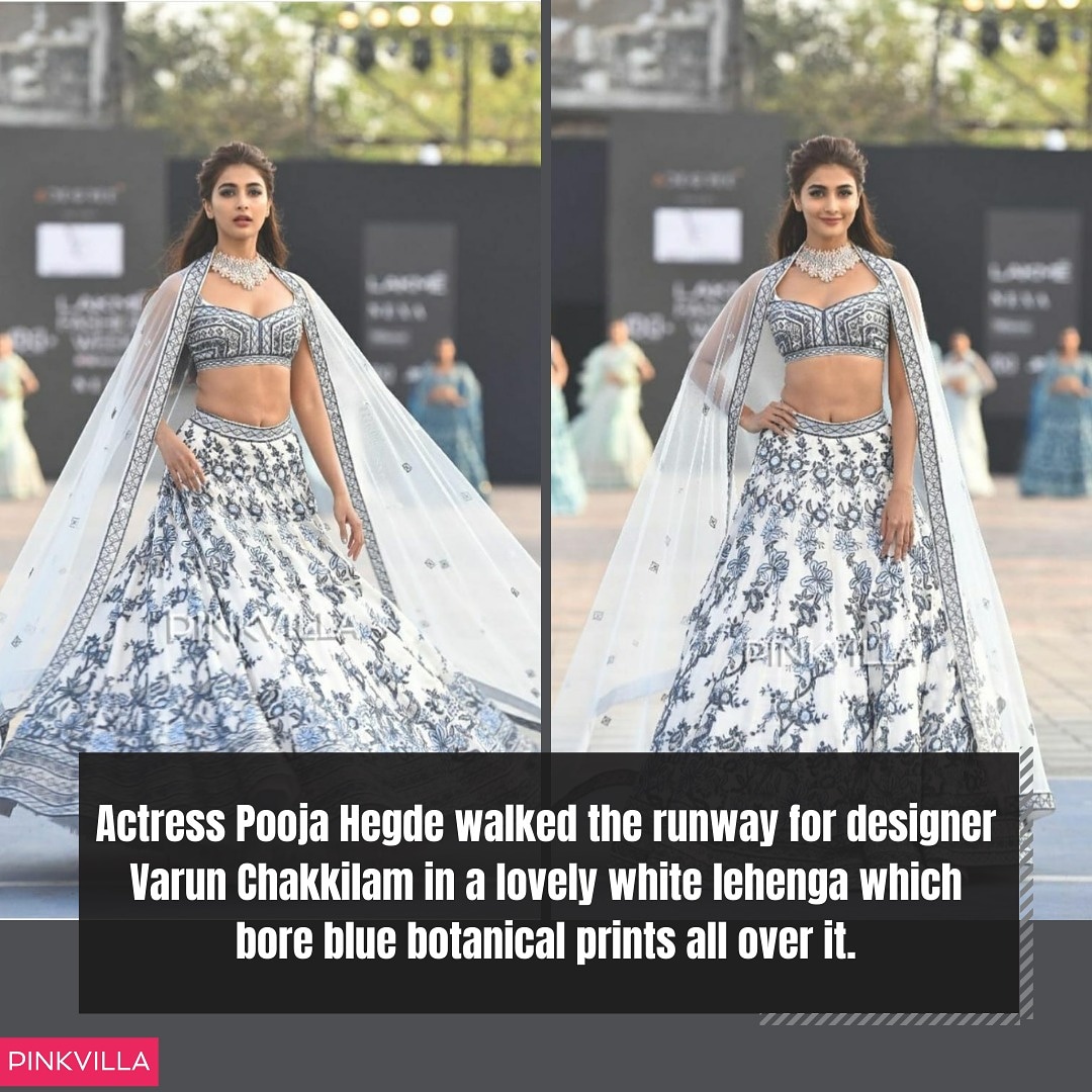RaadhePooja's tweet photo. Pooja slaying in this outfit ❤️
@hegdepooja 
#PoojaHegde #LakmeFashionWeek https://t.co/mDKbiUv5eh