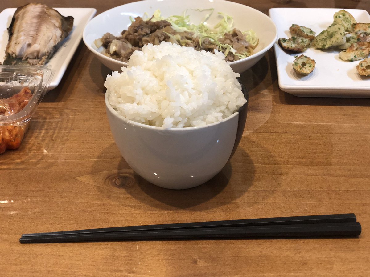 hirorobinG's tweet photo. ごはんの量 https://t.co/ATLRRdOSrB
