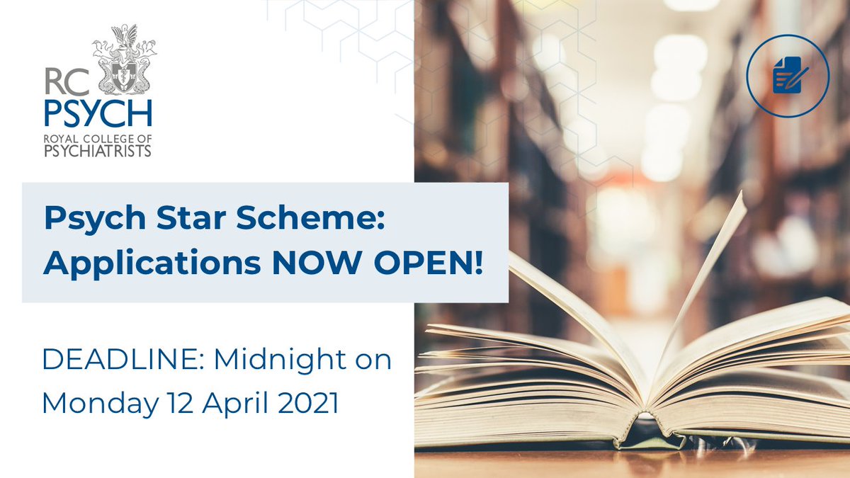 Choose_Psych's tweet photo. Thinking of applying for the Psych Star Scheme? 🤔

Join us next week for an informal information evening, Wednesday 31 March, 6.00pm-7.30pm, find out more and have your burning questions answered!

https://t.co/7JFHwezCca https://t.co/fT1J3UwfgI