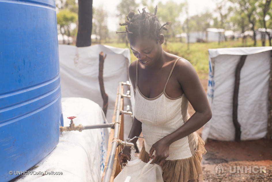 Refugees's tweet image. Three billion people around the world lack soap and water at home to practice good hand hygiene. 

Yet, while COVID continues to be a global threat, it's more important than ever for everyone to have access to soap and clean water. #WorldWaterDay #Water2Me