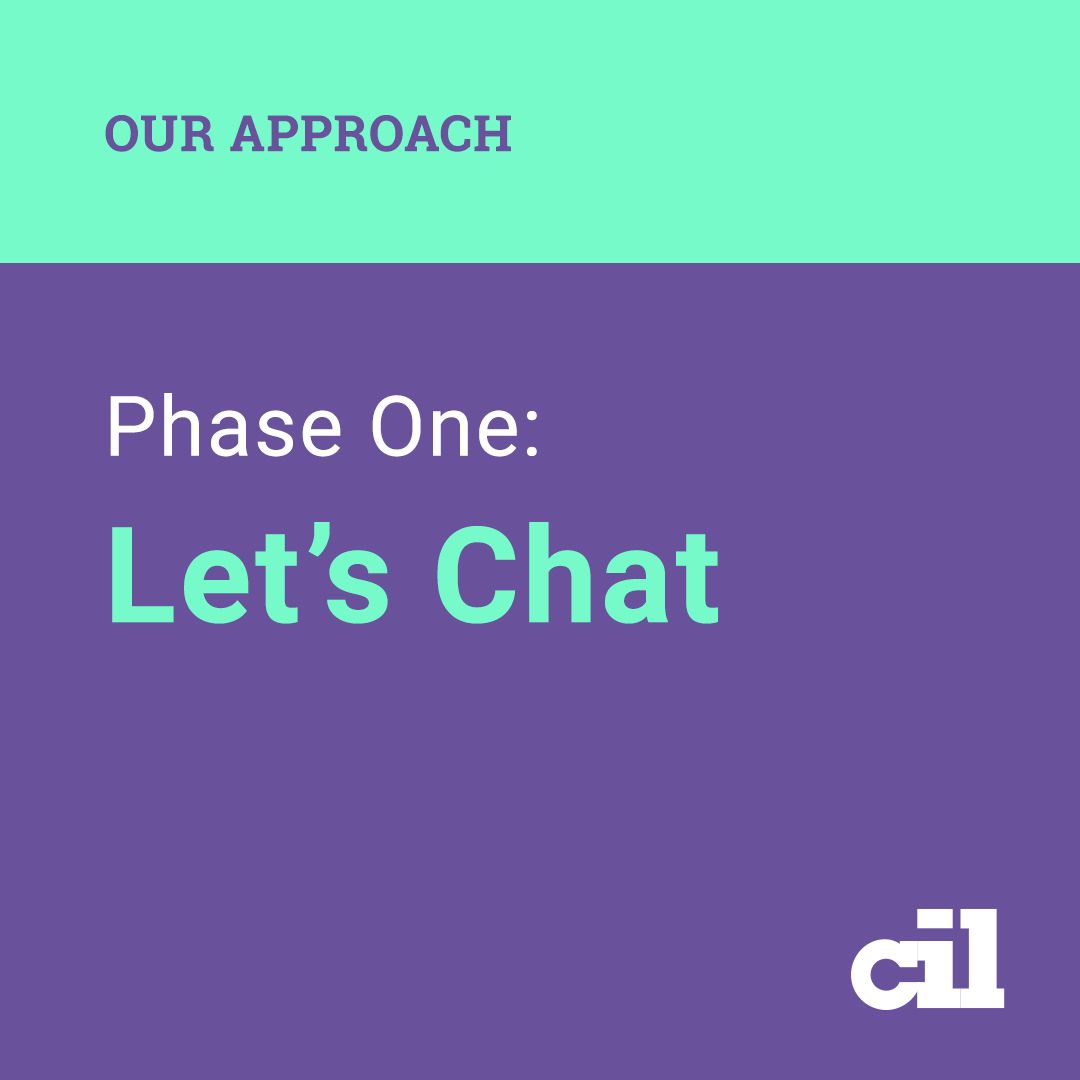 Official_CIL's tweet photo. To give you a taste of what it's like to work with CIL, we'll be sharing our 5-phase approach that can be customized to each project. Up first: 
Phase One: Let's Chat
This is when we discuss your vision, budget, high-level design, and goals. 
#CIL #AccesSolutions #OurApproach https://t.co/LzRMkYtEAk