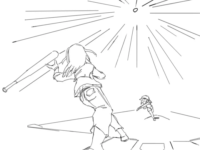 やきうのじかんだあああああああ(再掲)
#アリスギアお絵かき 