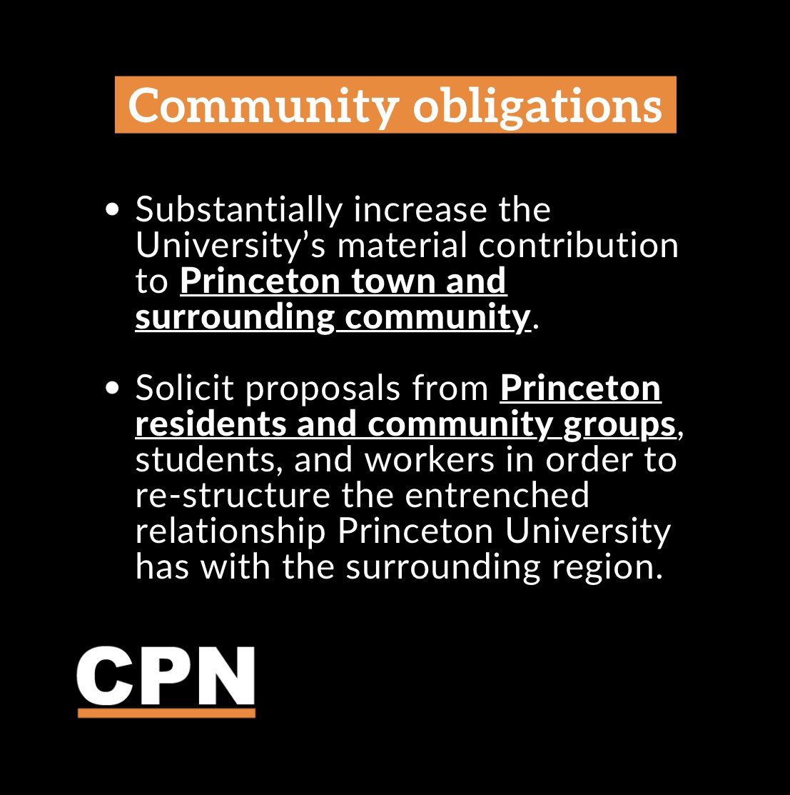 ChangePtonNow's tweet photo. 📣 Demand 6. Community obligations https://t.co/J6mWWXvSSp