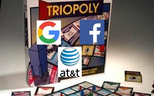 MediaPost's tweet photo. Thanks to the #pandemic, #Triopoly #Google, #Facebook, #Amazon together grabbed the majority of all US ad spend in 2020, per a provisional #GroupM analysis @WSJ https://t.co/rOrZYk3Z9O @KLmarketdaily https://t.co/zYBFZNBru5