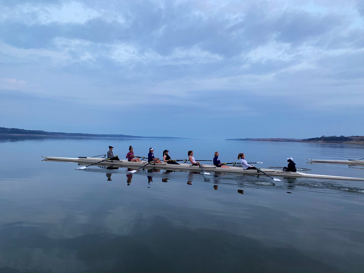 KStateROW's tweet photo. Glassy Morning Sunrise 🌅 https://t.co/zxlQPNVs8Z