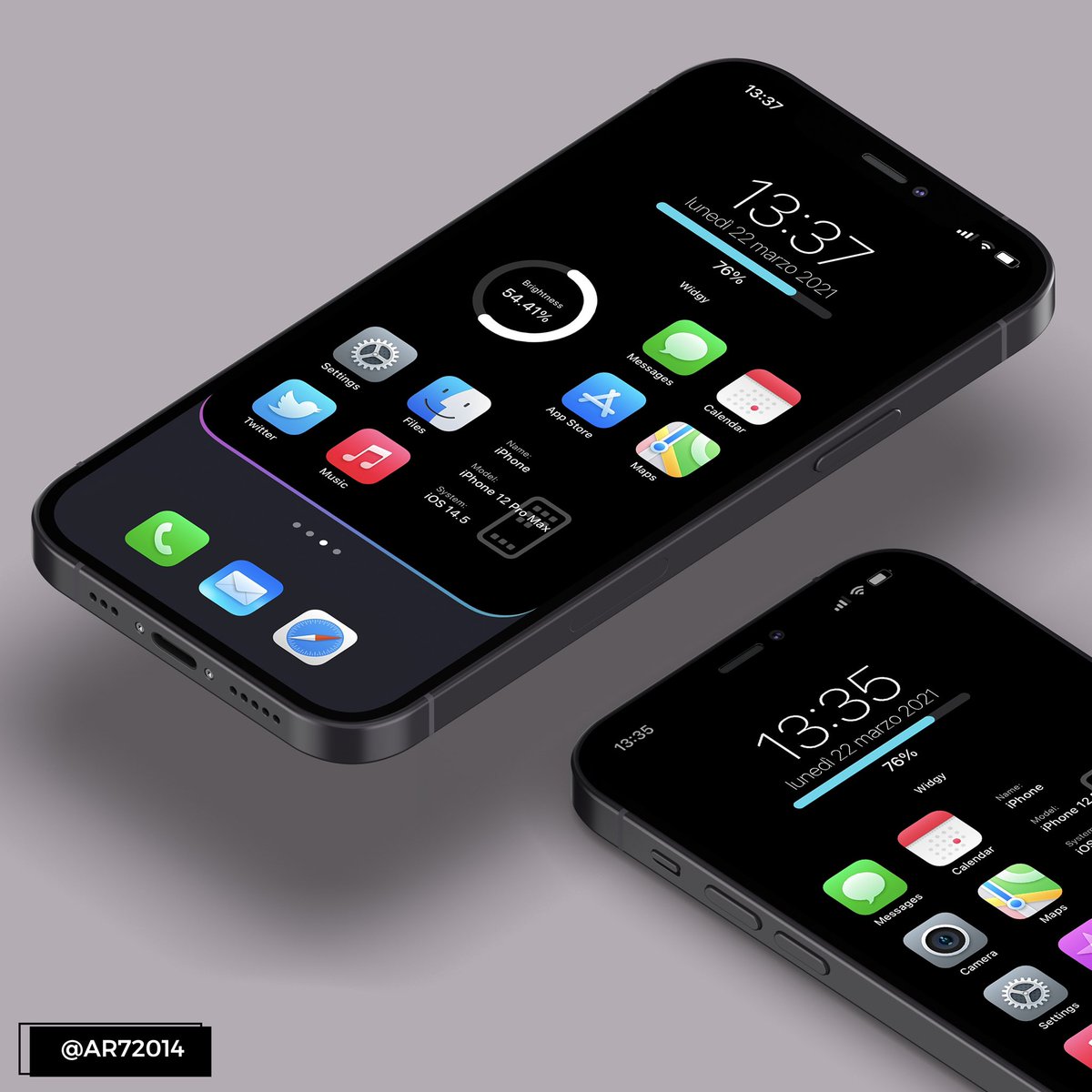 Ar7 On Twitter Neon Card Wallpaper For Iphone12promax Iphone12pro Other Iphone Https T Co Mfcnqpr2mi Set Without Zoom Darkmode Theme Convergence System Third Party Apps Big Sur System Apps Molokoapp Widgets 1