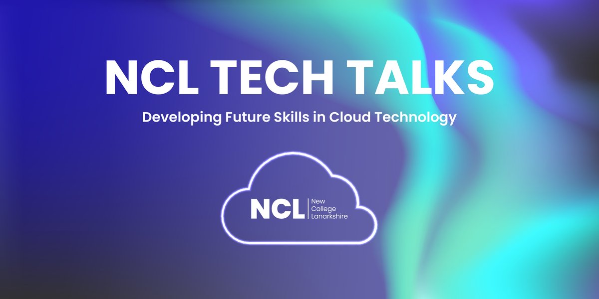 NCLanarkshire's tweet photo. The growth of cloud computing is completely changing the face of IT. Could a career in cloud technology be right for you? Join this weeks #NCLTechTalk event Developing Future Skills in Cloud Technology on Friday 26th March. Sign up today -> https://t.co/uf4mDnyJYP
#NCLSpotlight https://t.co/qOQByyM6fx