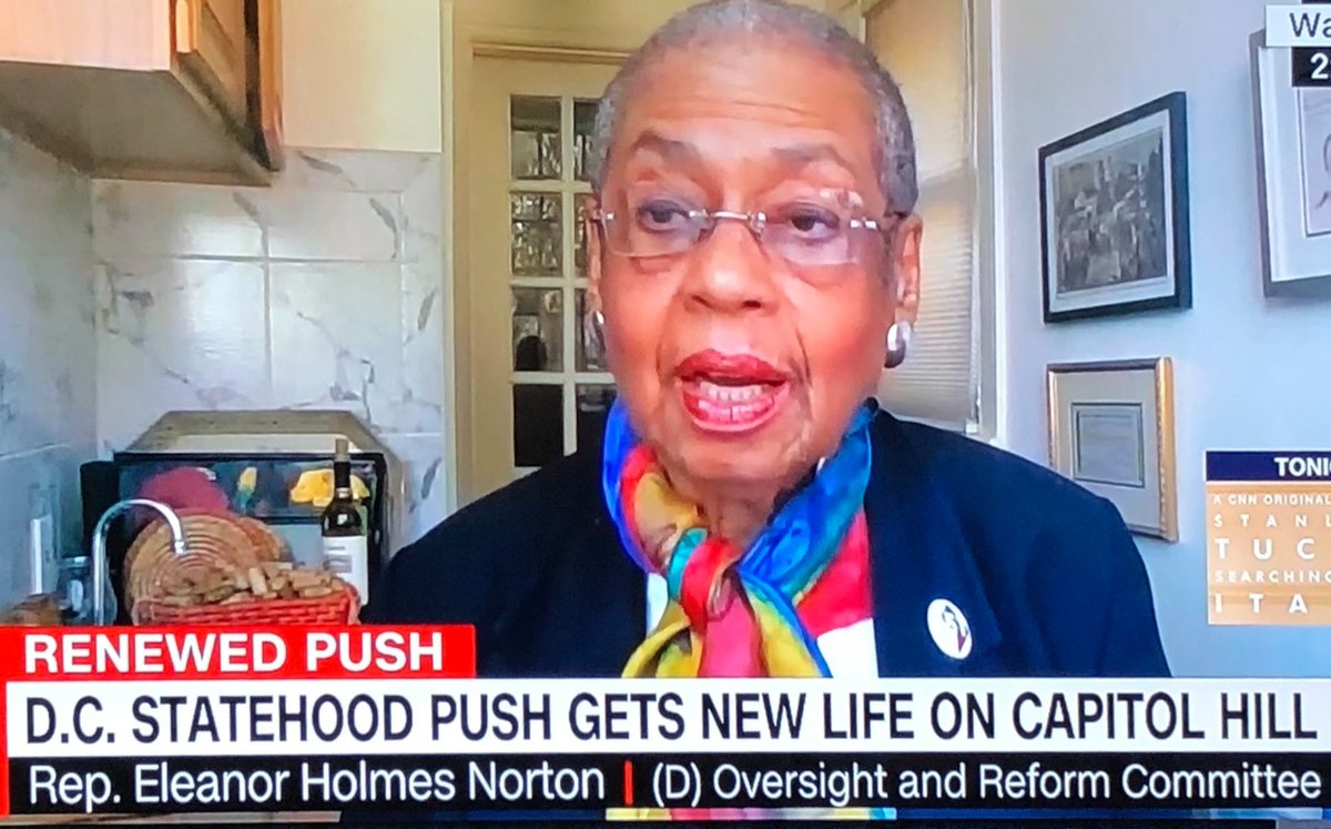 #DCStatehood! The House Oversight and Reform Committee will discuss legislation that would make the District the country's 51st state, today at 11:00 a.m! 

Watch: ow.ly/VuFN50E51ai