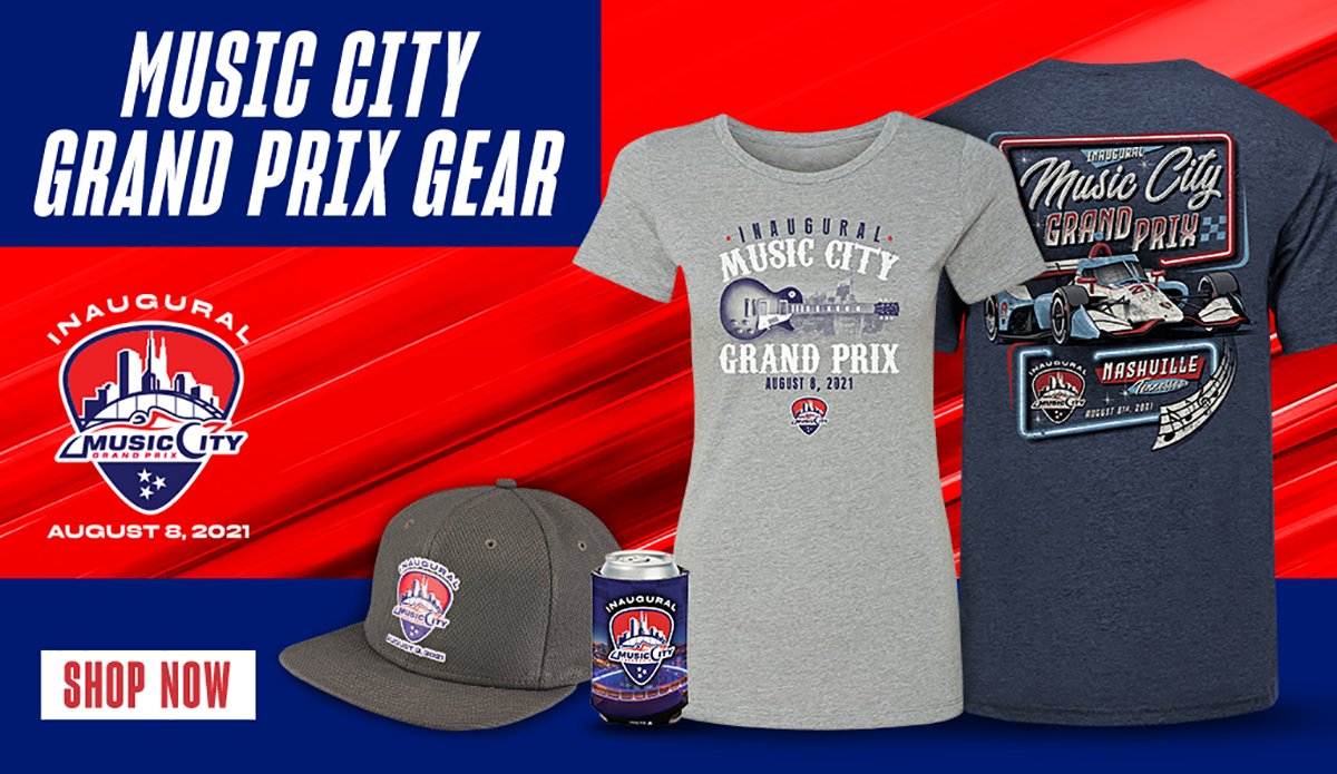 MusicCityGP's tweet photo. #MerchMonday | Get your @MusicCityGP merch now and be ready for race season. Our MCGP @ShopIndyCar online store is open.
Shop ➡️ https://t.co/ioJWGomMOw
• • •
#musiccitygp #indycar #nashville #musiccity #shopindycar #racemerch #indycarmerch https://t.co/3gAB1GbhRU