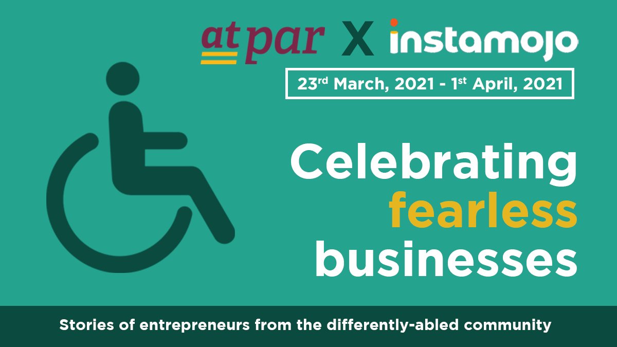 instamojo's tweet photo. This Holi shall be more colourful. ⭐️
We have partnered with ATPAR NEDAR for something special. ❤️
This coming week, we shall be bringing to you stories of some of the most inspiring entrepreneurs in our country.
Stay tuned and watch this space for more.📢
#iheartlocal https://t.co/pGkOCD551O