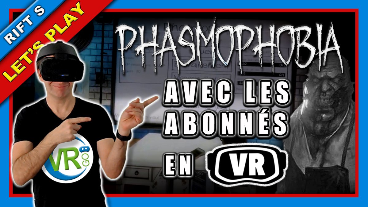 virtualgo34's tweet photo. 🟦 PROGRAMME du LUNDI 22/03/2021
Sur ma chaîne Youtube : https://t.co/WTOqHWnq44
---------- >>>>>
🔴 RDV à 18h pour FORM VR ! 😆
Un Puzzle game !
🔴 RDV à 21h pour PHASMOPHOBIA VR
Je chasse du fantôme en compagnie d'abonnés !
#oculus #phasmophobiavr #formvr #realitevirtuelle https://t.co/iCA6GwQ8r6