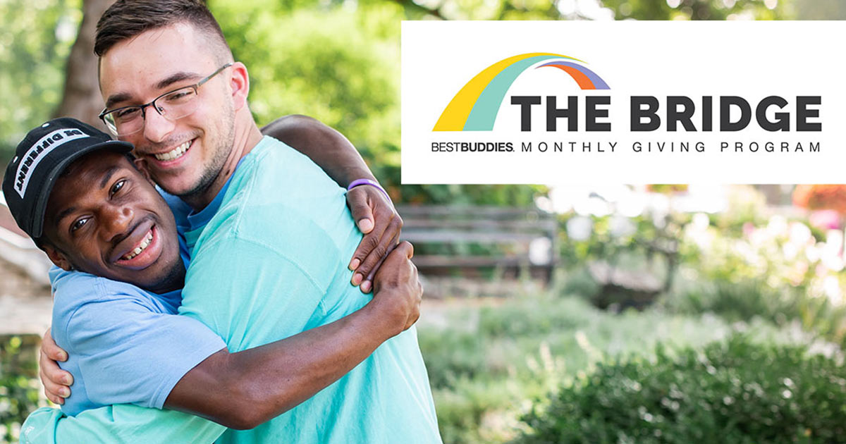 bestbuddies's tweet photo. Let’s bridge gaps so that everyone is included.  Join Best Buddies' new monthly giving program, The Bridge! Start your monthly gift today!  https://t.co/M2QZarulfm https://t.co/hT9leDDEQI