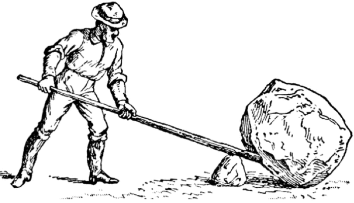 Definition:Most people can't move a 150 pound rock on their own.But, if they combine their effort with a lever, it's quite easy.In the world of wealth creation:- The effort is your effort- The lever is how you amplify it- The weight of the rock is your impact