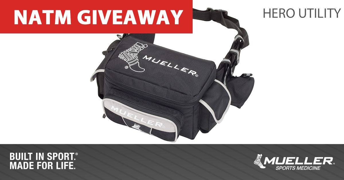 MuellerSportMed's tweet photo. National Athletic Training Month GIVEAWAY #4!
Enter for your chance to win a Mueller Hero Utility Kit!
⬇️
To enter to win, simply follow these steps:
☑️ Follow @MuellerSportMed
🔁 Retweet this post
☑️ Tag of your AT Friends
⭐️ 
One winner and picked Friday March, 26th! https://t.co/14M1goTwG6