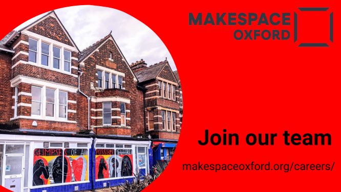 property_wild's tweet photo. Meanwhile in Oxfordshire.  @makespaceoxford is recruiting! They need 7 collaborative &amp; dynamic people to join their team transforming empty high-streets across the county into vibrant spaces for creatives, makers &amp; doers. #MiO
Apply by 6th April: https://t.co/pmxRfYDdtH https://t.co/Dgvx2jxGJc