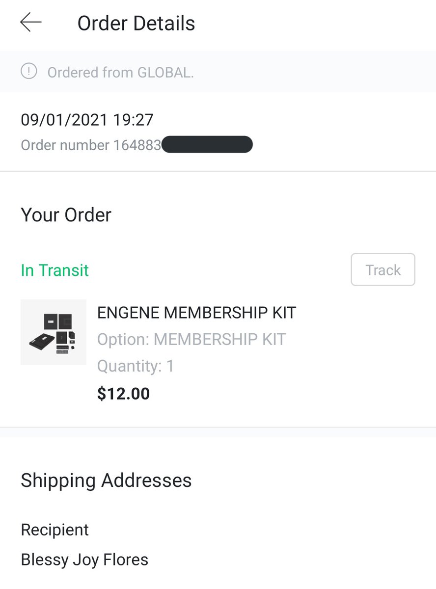 BORAHAEPH07's tweet photo. #OSBORAHAEPHUpdate
‼️Enhypen Membership Kit is In Transit na po
More updates of this soon.
Thank you💜 https://t.co/eSXzm7TQAH