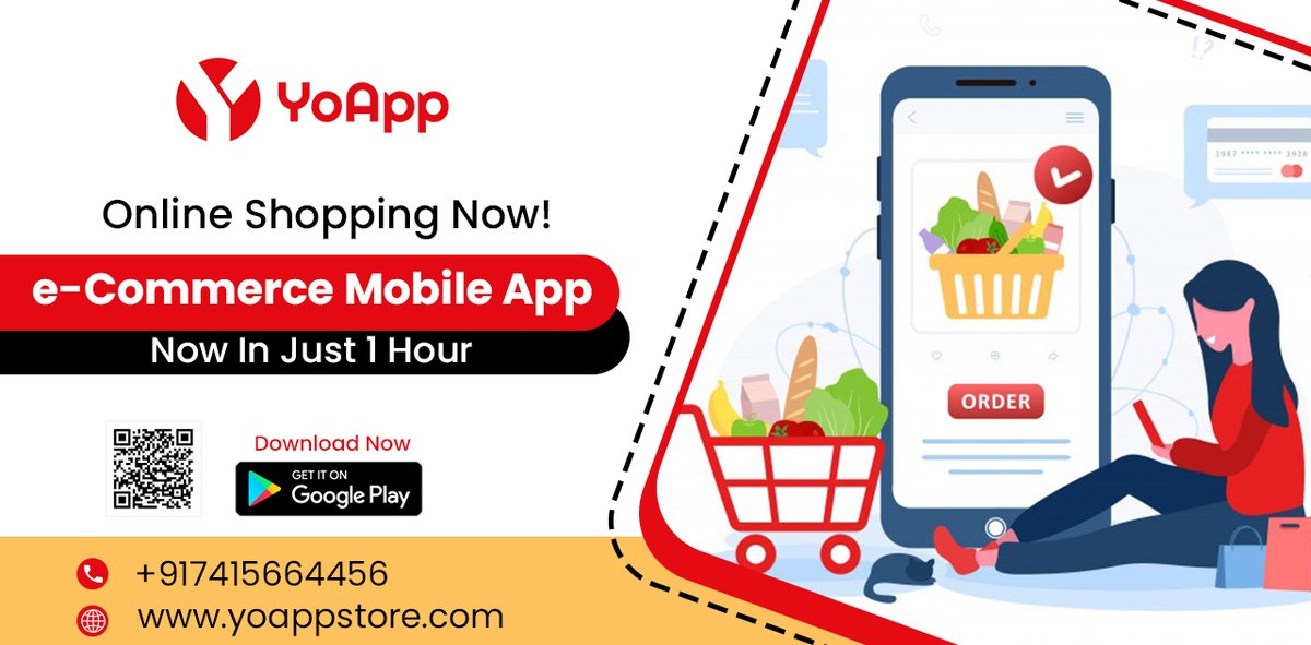 YoAppStore's tweet photo. If you are willing to create an #eCommerce #MobileApp for your Startup or Active Business. 
Call Us- +91-7415664456
Start your Free demo Now: https://t.co/zIZB32cjdc 
Visit on Website: https://t.co/EbeEQTAYAz
#Yoappstore #eCommerce #eCommerceapp #eCommerceplatform
#smallbusiness https://t.co/UIimynTKjd