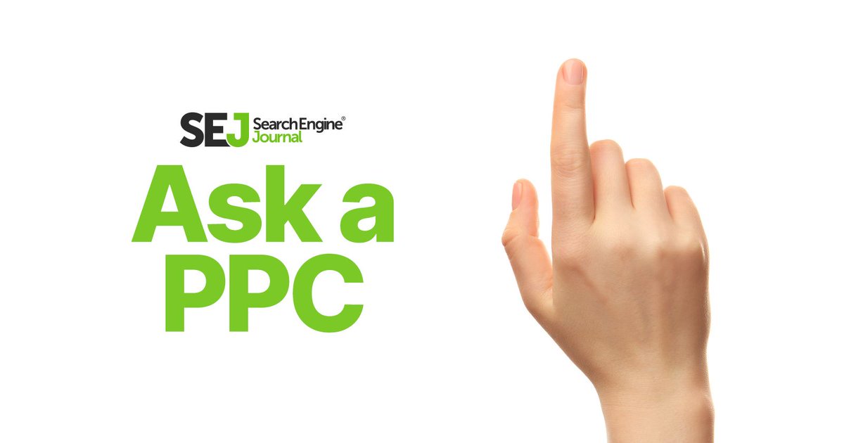 sejournal's tweet photo. Ask Me Anything About PPC is a monthly column where we answer your top questions about paid search. Have a question about PPC? Simply fill out our form and you might get your answer in our next edition of #AskPPC!
https://t.co/HRYuMAqVbh https://t.co/9ESHqpoUHd