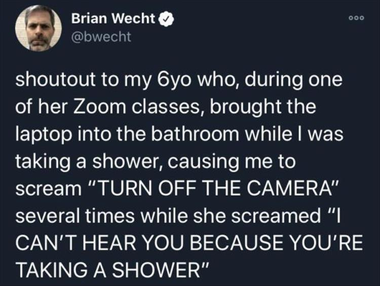 In normal times, I'd say he's lying . .