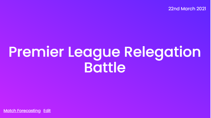 The <a href="/premierleague/">Premier League</a> relegation battle. @AnandP83603357 takes a look at the horses and riders. 
esdfanalysis.com/match-forecast…