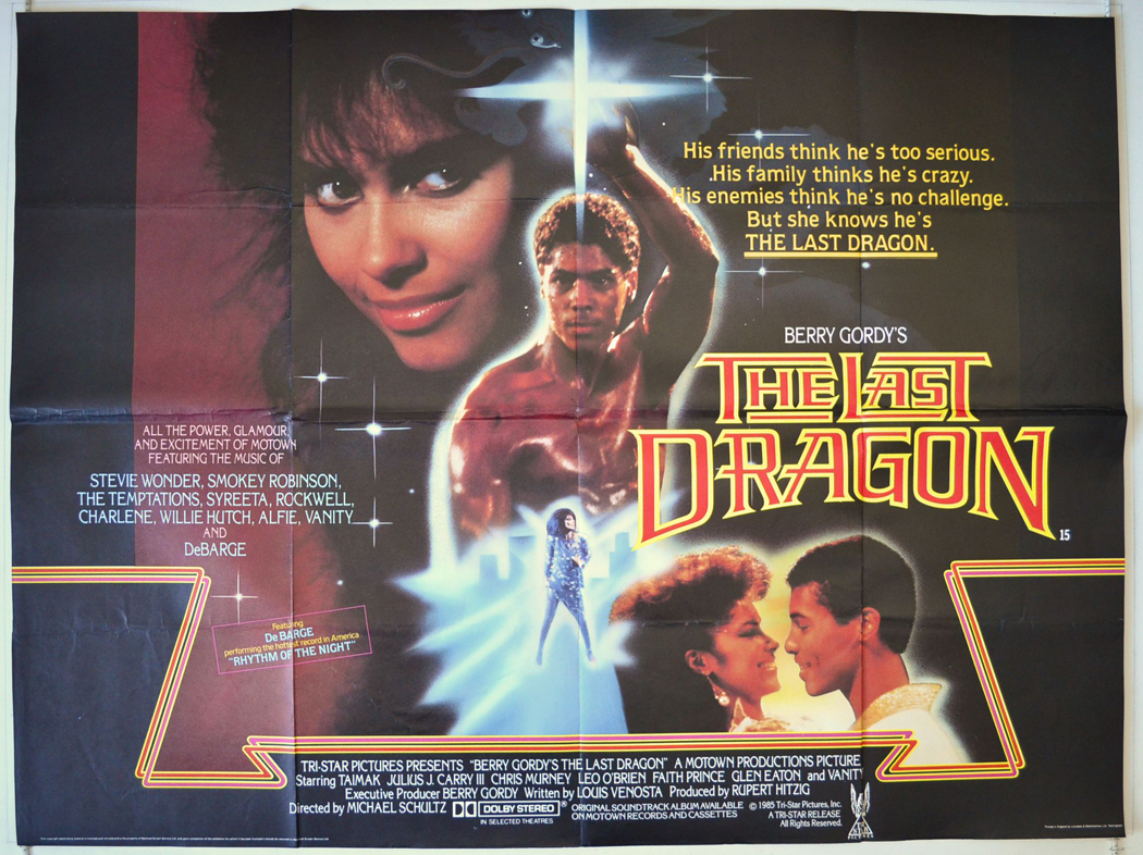 OldSchool80s's tweet photo. Mar 22, 1985: The Last Dragon was released in theaters. #80s https://t.co/PuwQjji06A