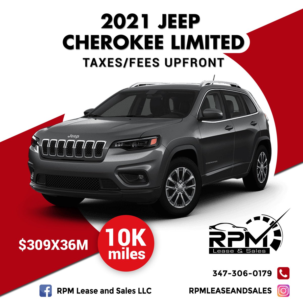 RL718_NyG's tweet photo. Great Lease special, contact us today!!! #2021 #jeep #chrokee #limited #rpmleaseandsales #convenienceiskey #anymakeormodel #doortodoorservice #carswithoutlimits #carporn #carlifestyle #customerservice https://t.co/k9baRFut8K
