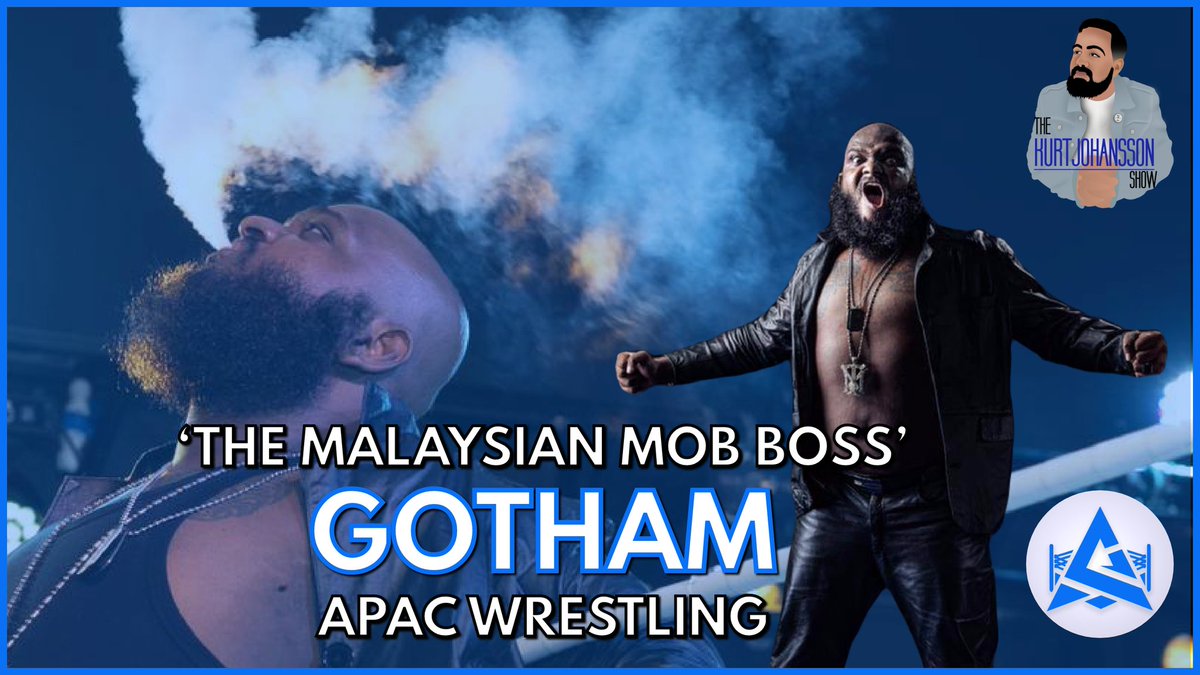 KJohanssonShow's tweet photo. 🚨NEW INTERVIEW🚨

@gothampw talks the wrestling in Malaysia 🇲🇾 &amp; @APACWrestling

Influence @TheShaukat has had on his career &amp; life, pulling him from a dark place

DC &amp; Batman

 Filming Gila Gusti

Music career &amp; goals

🎬https://t.co/UTtR5Qg8zc

🎵https://t.co/tRVwxm859V https://t.co/47y1MZ7EXo