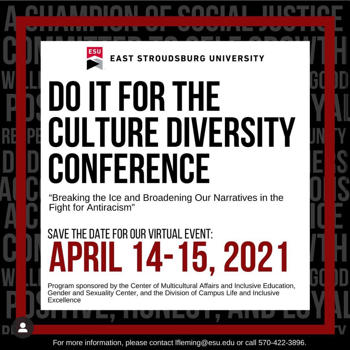 ESU Campus Life & Inclusive Excellence (@esucampuslife) on Twitter photo 