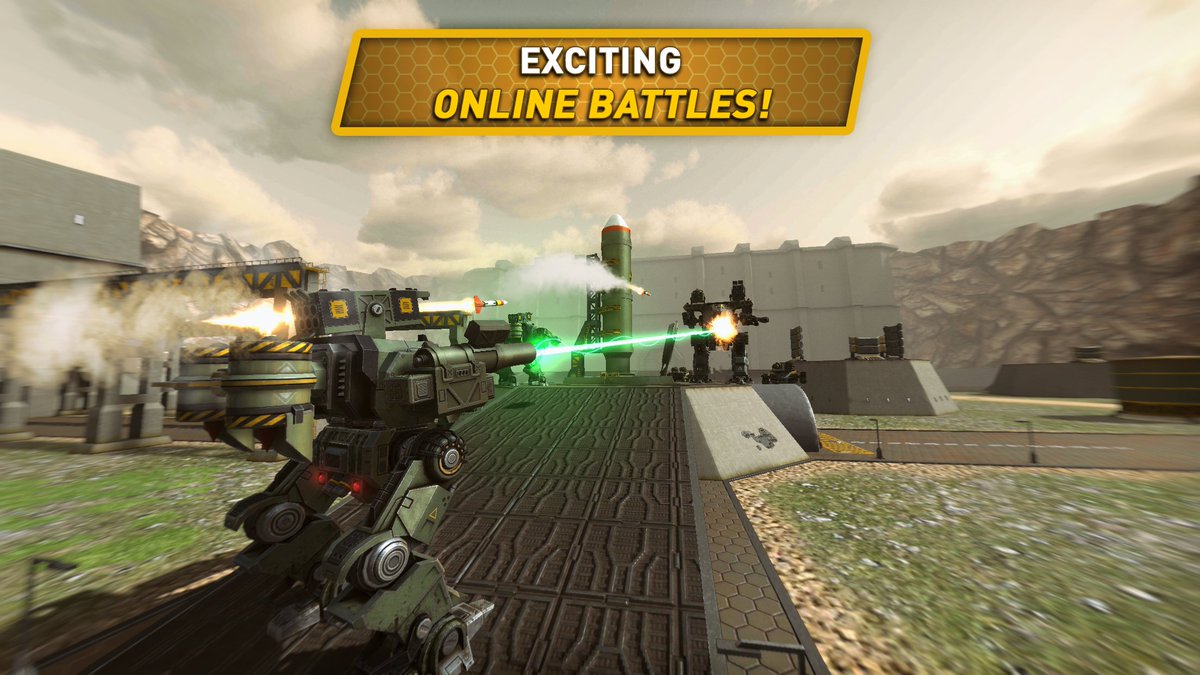 SuperGamesSt's tweet photo. RELEASE!
https://t.co/YVlSirgDLe

#androidgame #indiegame #robots #wwr #warrobots #indie #mobilegame #madewithunity https://t.co/Rt5TrJh2RD