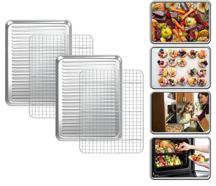 ROTTAY001's tweet photo. 🔥NEW ARRIVAL🔥
👉Baking Sheet with Rack Set
👉Non Toxic &amp; Heavy Duty &amp; Easy Clean 
👉SIZE: 16" x 12" x 1" 
🍁A Great Assistants for Your Daily Cooking!🍁

🥰Follow &amp; RT to get a free one!🥰

🌈🌈YOU'LL LOVE IT!!🌈🌈

🇺🇸USA ONLY🇺🇸

Check out: https://t.co/uOU9YlpGcG https://t.co/HQrAEVeLTr