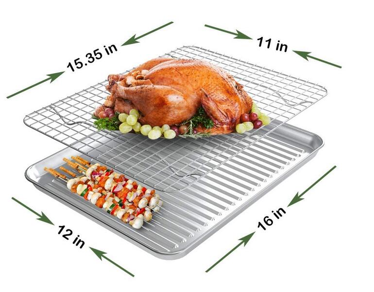 ROTTAY001's tweet photo. 🔥NEW ARRIVAL🔥
👉Baking Sheet with Rack Set
👉Non Toxic &amp; Heavy Duty &amp; Easy Clean 
👉SIZE: 16" x 12" x 1" 
🍁A Great Assistants for Your Daily Cooking!🍁

🥰Follow &amp; RT to get a free one!🥰

🌈🌈YOU'LL LOVE IT!!🌈🌈

🇺🇸USA ONLY🇺🇸

Check out: https://t.co/uOU9YlpGcG https://t.co/HQrAEVeLTr